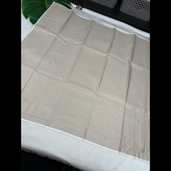 NIB Hotel Collection Contrast Flange (1) European Sham in 2 Tone Pear - Picture 3 of 12